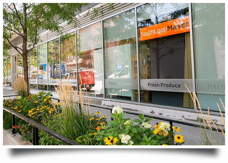 South Loop Market Michigan Avenue storefront