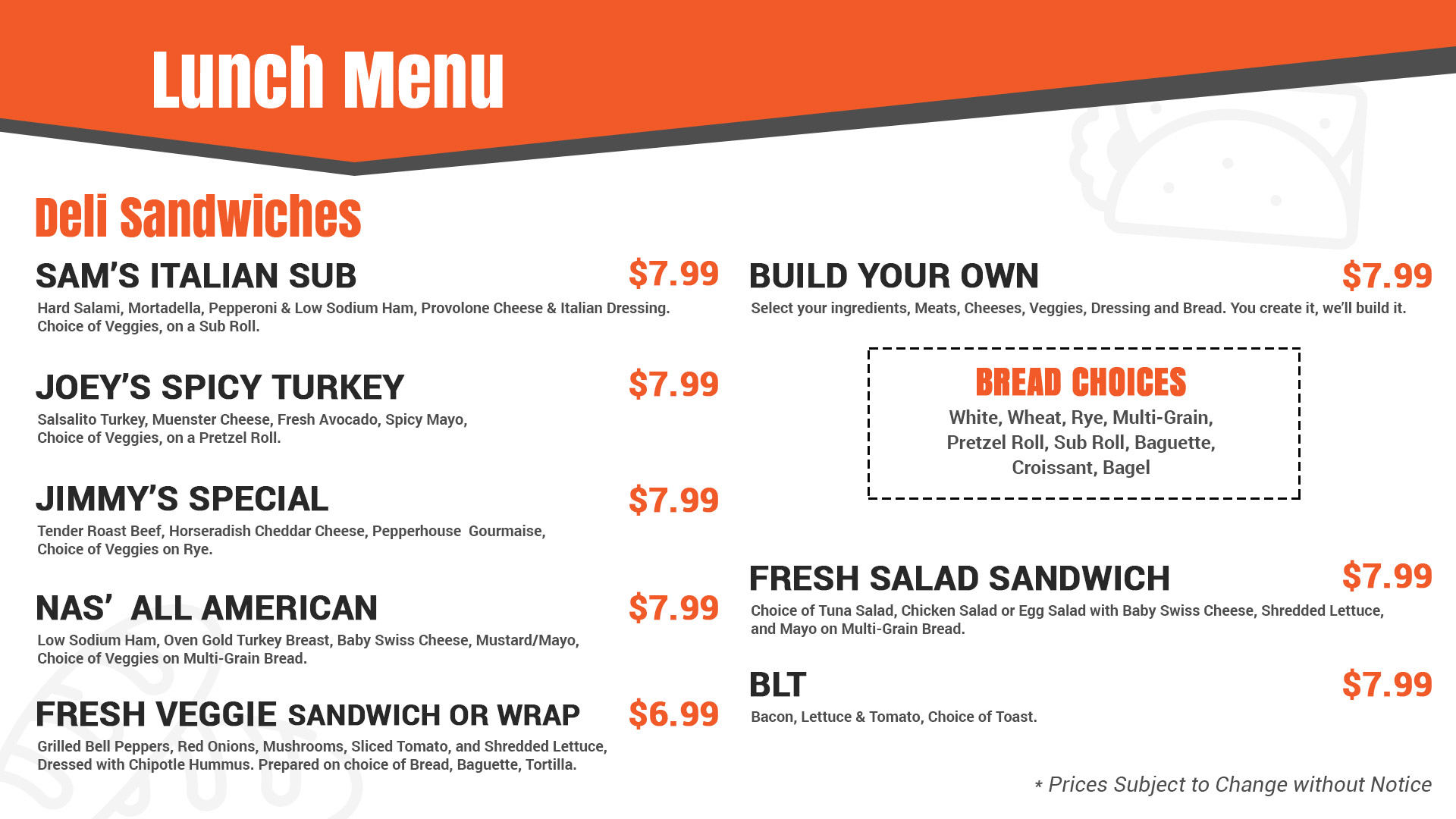 SLM – TV Menu – 4 (Logan Square)